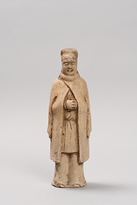 黄釉男子