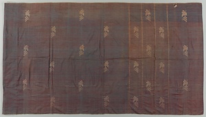 肩掛(スレンダン)　葡萄模様　 縫取織