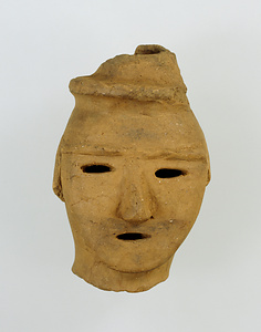 人物埴輪　頭部