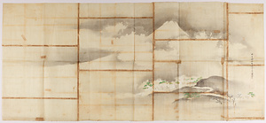 探幽／富士遠山楼図