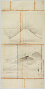 探幽／四季富士山図