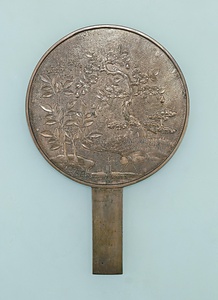 松櫻南天苫屋柄鏡