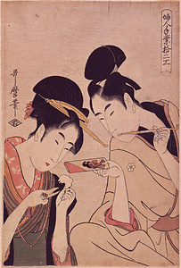 婦人手業拾二工・押絵師