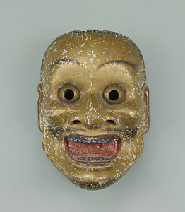 能面　泥小飛出