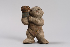 土人形　獅子舞