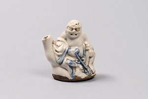 染付布袋形水滴