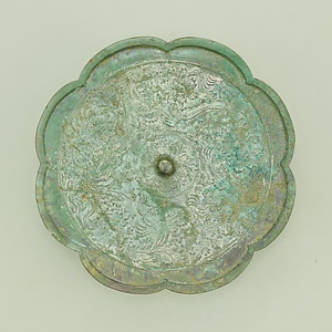 宝相華文八花鏡