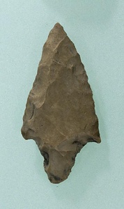 打製石器　有茎鏃