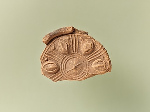 平壌土城蓮花文鐙瓦