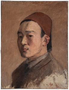 自画像（トルコ帽）