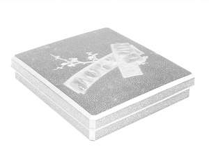 梅枝短冊蒔絵硯箱