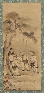 祖栄／商山四皓図