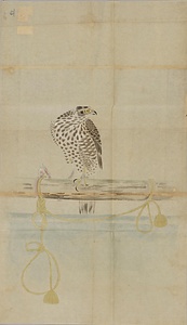 光貞／架鷹図