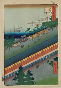 名所江戸百景・深川三十三間堂