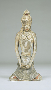 法隆寺塔本塑像（模造）  女子坐像