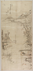 程琬／漁舟山水図