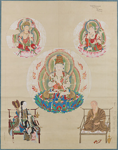 法隆寺／五尊像