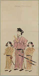 聖徳太子二王子像（模本）