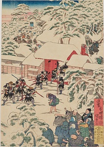 忠臣蔵焼香ノ図