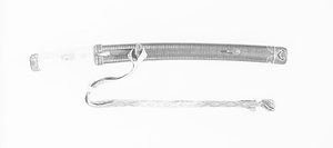 短刀 銘 相州住秋広 応安三 附赤胴変り塗合口拵