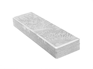 短冊箱 四季草花蒔絵