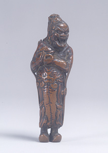 龍仙人木彫根付