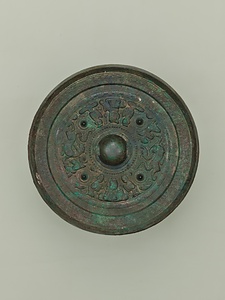 神人龍虎画像鏡