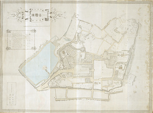 東京上野公園地実測図