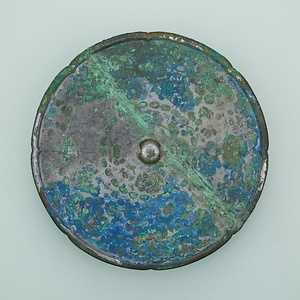 花文螺鈿八花鏡