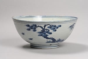 青花松竹梅文鉢