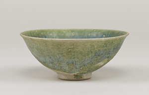 緑釉青海波文鉢