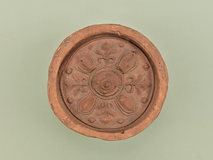 四弁忍冬文軒丸瓦