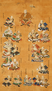 徳川二十将・上杉八将・武田二十四将図　