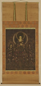 釈迦三尊十羅刹女像