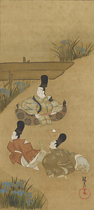 伊勢物語八橋図