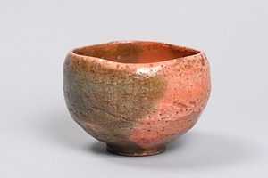 赤楽茶碗 「萬古｣印