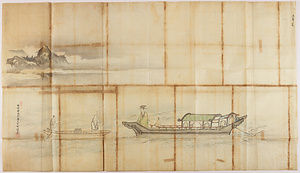 探幽／白楽天漁夫問答図