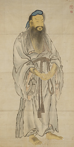 顔輝／帝舜像