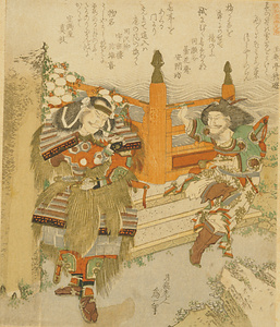 和漢画兄弟（児島高徳）