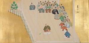 能狂言絵巻（下巻）の内「紅葉狩」