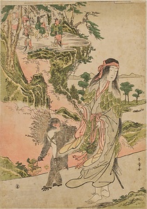 山を下る山姥