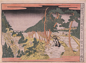 浮絵仮名手本忠臣蔵・五段目