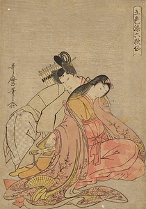 五色染六歌仙・在原業平