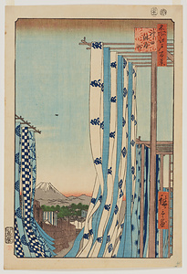 名所江戸百景・神田紺屋町