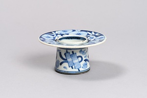 染付松竹梅文盃台