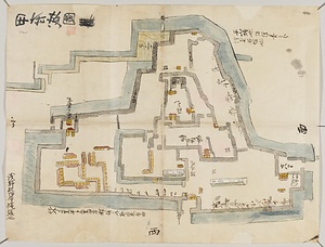 城趾図（模本）