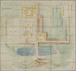 豊受大神宮殿舎旧制之図