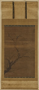 墨梅図軸