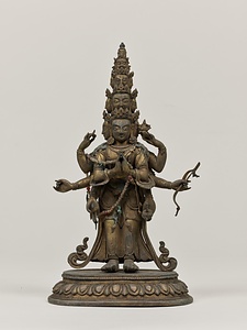 八臂十一面観音菩薩立像