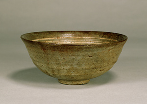 粉青印花菊花文鉢